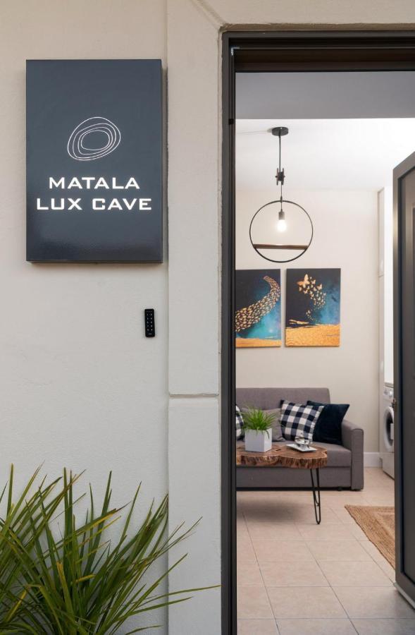 Matala * Lux Cave Villa ภายนอก รูปภาพ