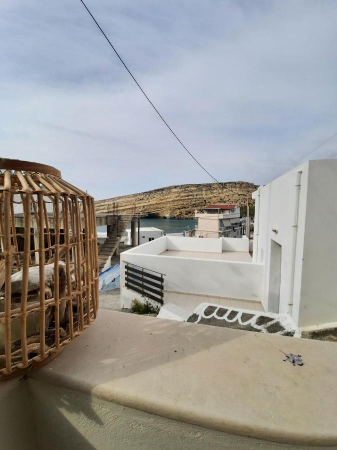 Matala * Lux Cave Villa ภายนอก รูปภาพ