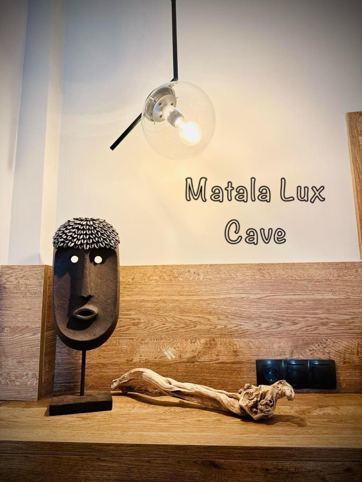 Matala * Lux Cave Villa ภายนอก รูปภาพ